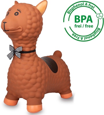 Lama Saltarina Correpasillos - Juguete Infantil Marron